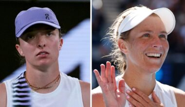 Night 9 live scores and updates, schedule, blog, Maddison Inglis vs Iga Swiatek fourth round match, Swiatek at odds with Aussie TV over start time, latest news