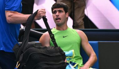 Australian Open LIVE: Carlos Alcaraz forces chaos as star faces sanction | Tennis | Sport
