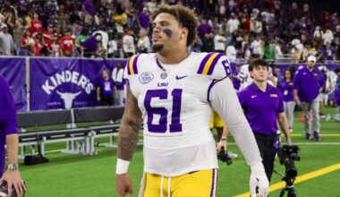 LSU football center Braelin Moore to return in 2026 | LSU