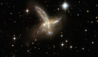 Two galaxies in cosmic dance looks like bird in flight | National News