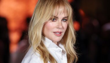 'Sassy Nicole is back': Nicole Kidman unrecognisable in skin-tight see-through leotard for racy TV role months after divorce settlement