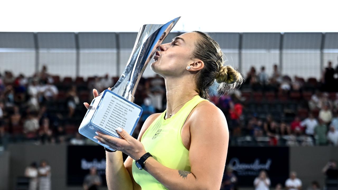 Sabalenka, Medvedev, crowned Brisbane International champions