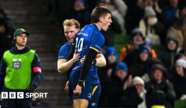 Leinster v Connacht: United Rugby Championship - text updates