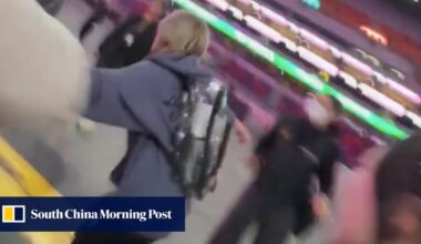 Overeager fans cause chaos on first night of Blackpink’s Hong Kong concert