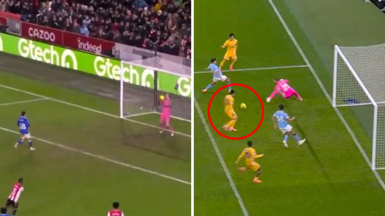 Manchester City draw to Brighton, red card chaos as star misses panenka penalty, video