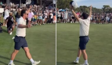 Australian cricketer Travis Head stuns in epic golf shot just 24 hours after Ashes victory