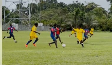Southern Rangers football team i unifaim South Bougainville