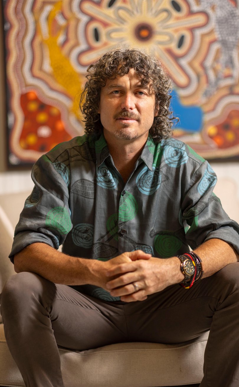 Frank Mitchell at his home in Coolbellup has been nominated as the WA Local Australian of the Year. 