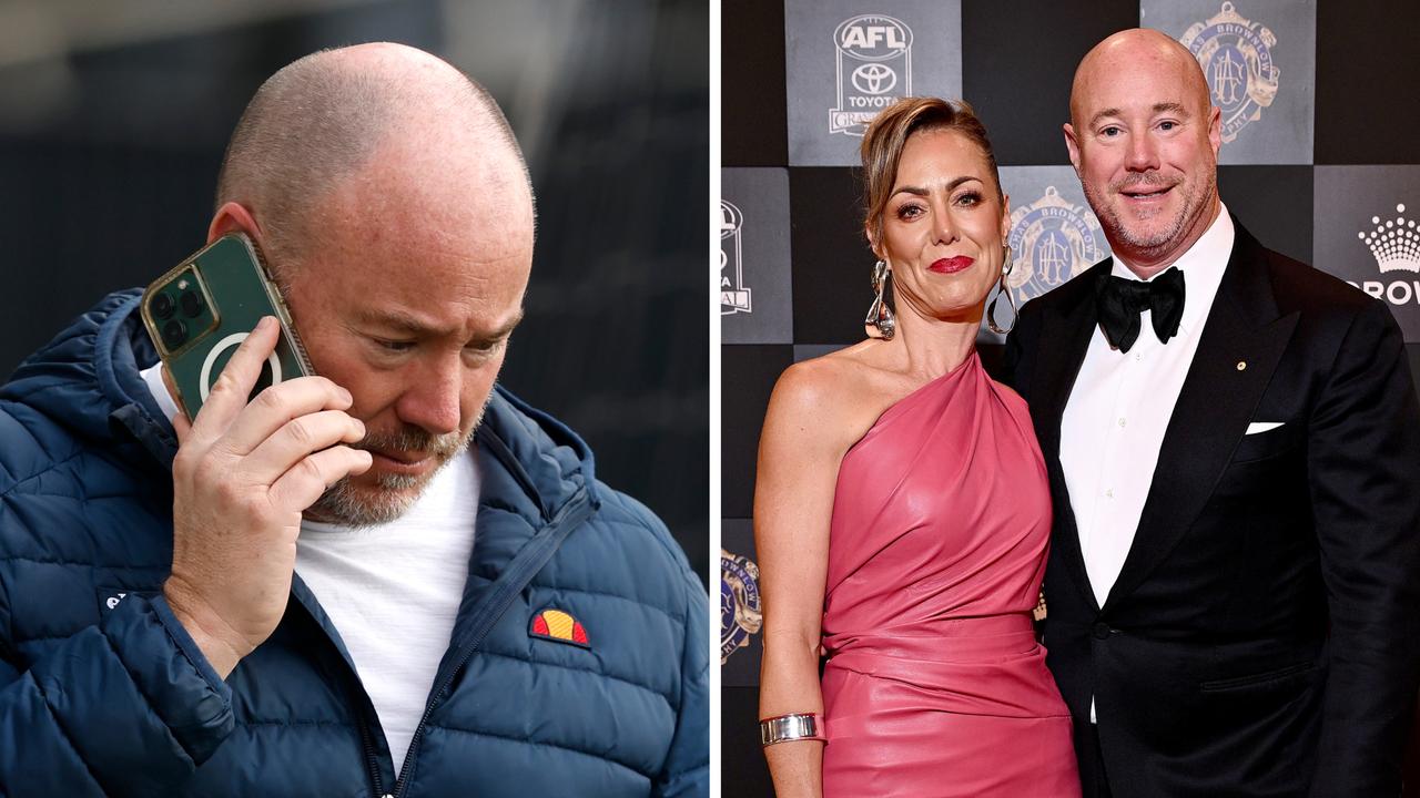 Wife of former Carlton Blues president Luke Sayers sues in Supreme Court for defamation, Cate Sayers, lewd photo posted on Twitter, latest news