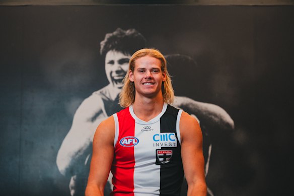 New Saint Tom De Koning will be one of the most scrutinised players in the competition in 2026. 