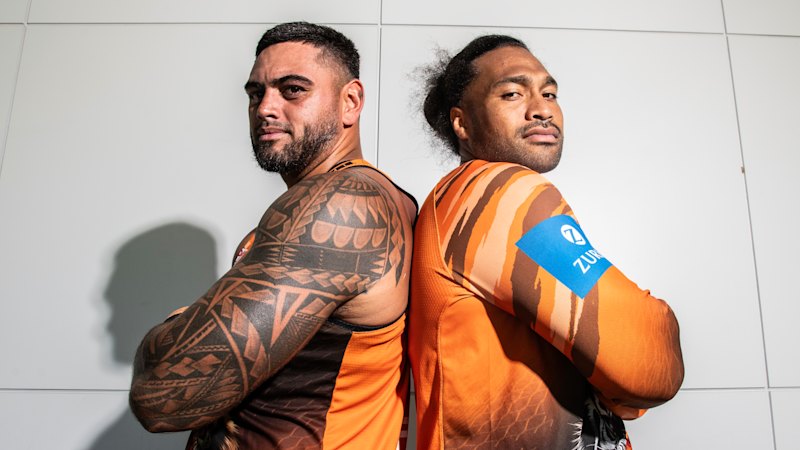 Props Royce Hunt, Bunty Afoa shed weight, form ‘Crash Bros’ duo at Wests Tigers
