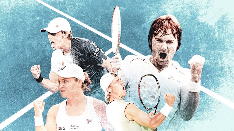 The origin of the most iconic and boring celebration in tennis