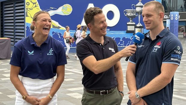 Maddison Levi, Chris Stubbs and Max Jorgensen.