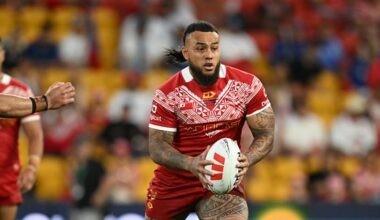 NRL 2026, Rugby League World Cup, Addin Fonua-Blake, Tonga