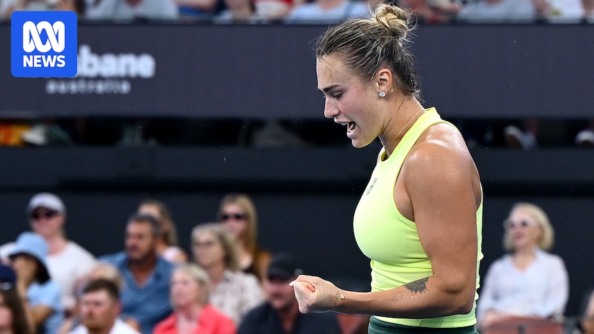 Aryna Sabalenka crushes Karolína Muchová to reach Brisbane International final