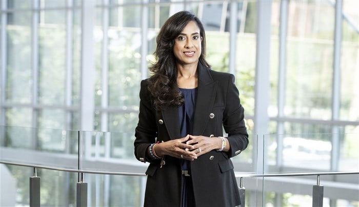 Larisha Naidoo, vice president: Anglo American Zimele | image supplied