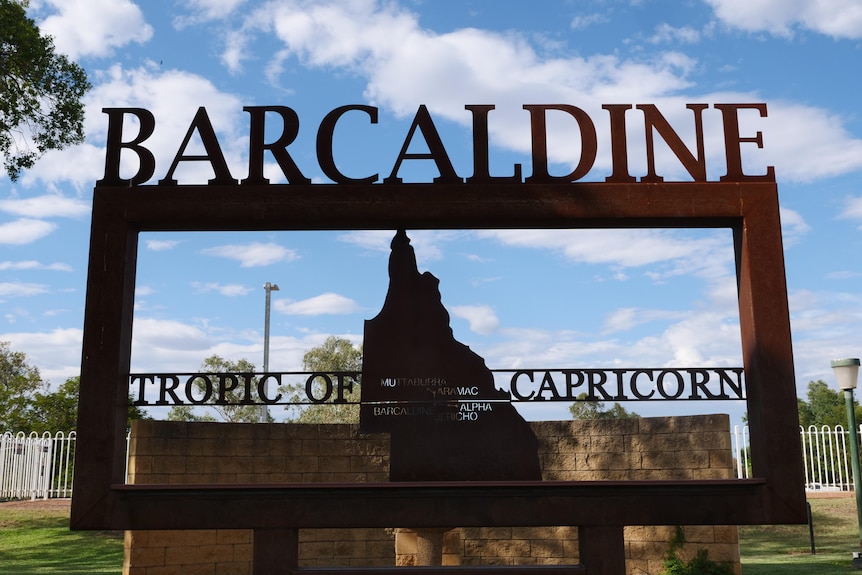 town sign of Barcaldine