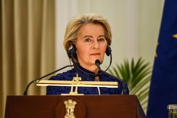 European Commission President Ursula von der Leyen said the deal sent a strong message to the rest of the world.