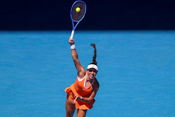 Jessica Pegula of the US has progressed to the quarter-finals. 