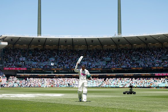 Khawaja bids farewell.