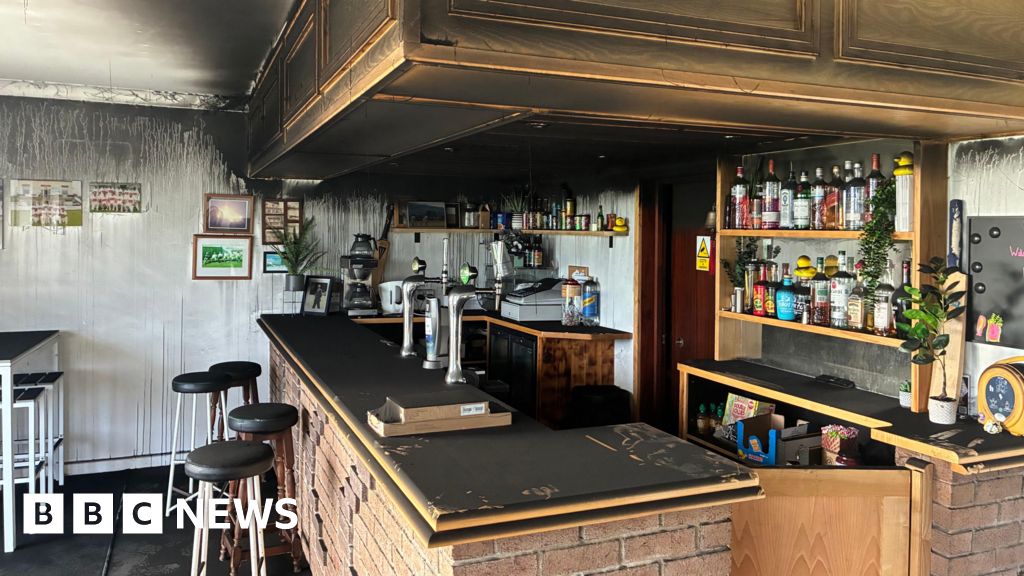 Cricket club damaged by power surge fire