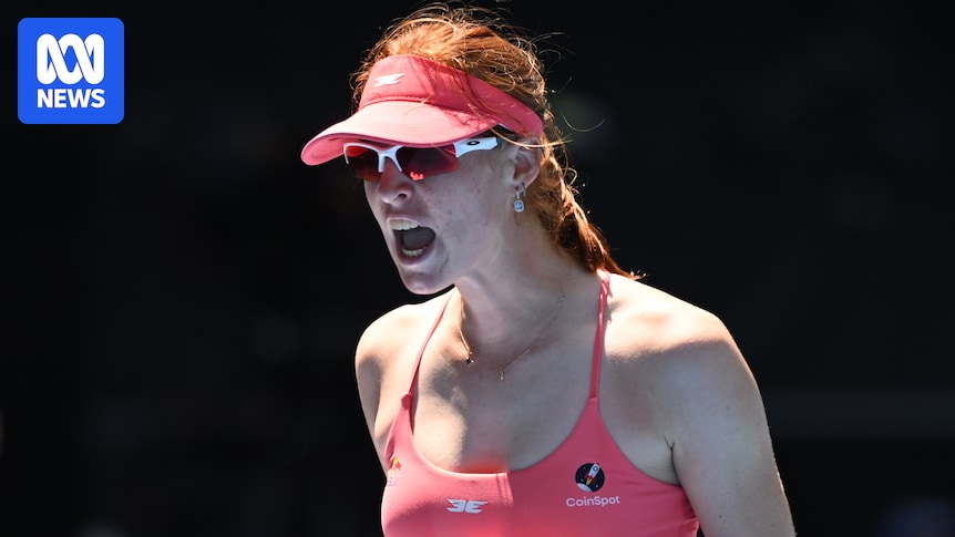 Maya Joint vows to 'come back stronger' after early Australian Open exit