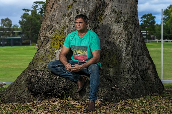 AFL legend Nicky Winmar.