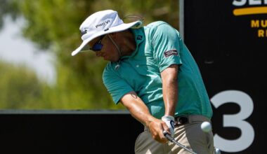 Barron thrives as heat puts Webex Players Series golfers to the test