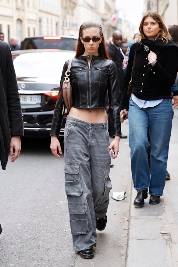 Sunday Rose Kidman-Urban arriving at the Dior haute couture show.