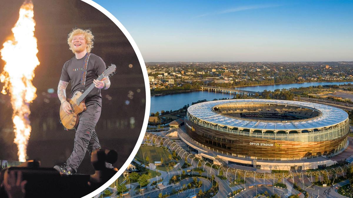 Ed Sheeran Perth show: Why singer isn’t expected to break his own Optus Stadium attendance record