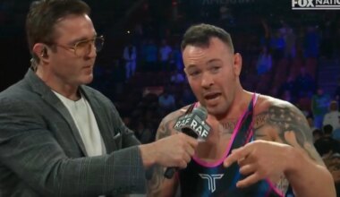Colby Covington calls for Georges St-Pierre wrestling match in RAF