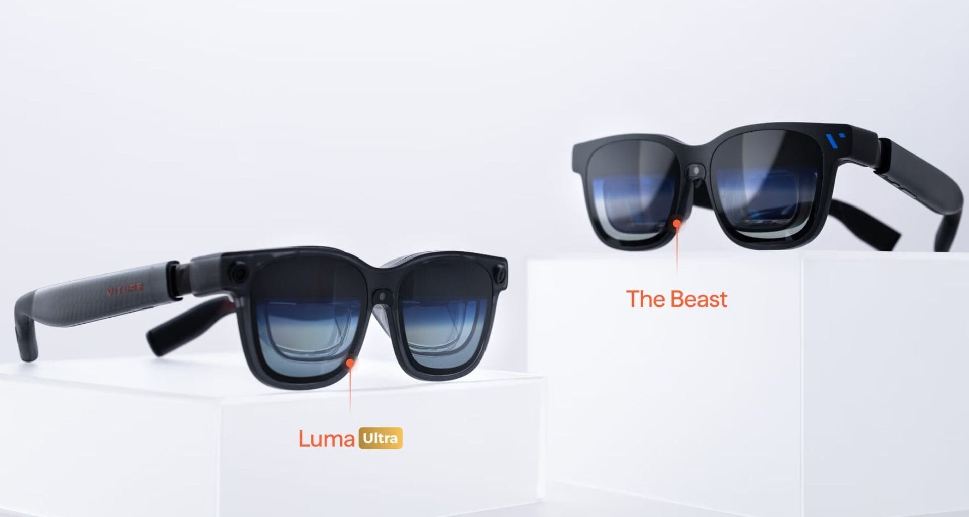 The Viture Beast vs Viture Luma Ultra comparison (Image via Viture)