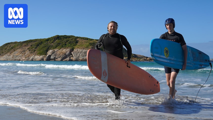 Albany surf school finds a way to ignite NDIS participants' passion for sport