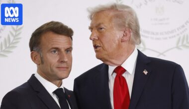 Donald Trump shares messages from Emmanuel Macron offering G7 meeting after Davos