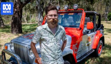 Jurassic Park fan fulfils childhood dream of recreating Jeep