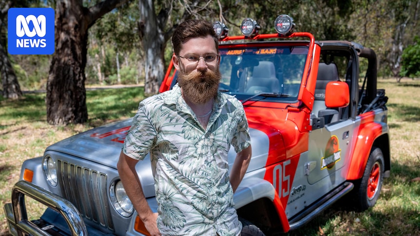 Jurassic Park fan fulfils childhood dream of recreating Jeep