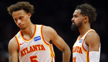 Dyson Daniels stats in Atlanta Hawks vs Toronto Raptors, video, Trae Young trade report