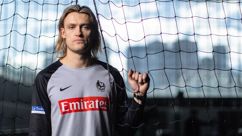 Doubt surrounds Collingwood Magpies captain Darcy Moore for their season opener against the St Kilda Saints