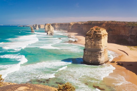 The Twelve Apostles along the Great Ocean Road, Australia.