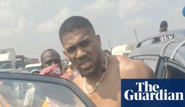 Anthony Joshua discharged from hospital in Nigeria after car crash | Anthony Joshua