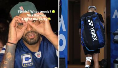 Nick Kyrgios nightclub video emerges hours before second doubles exit