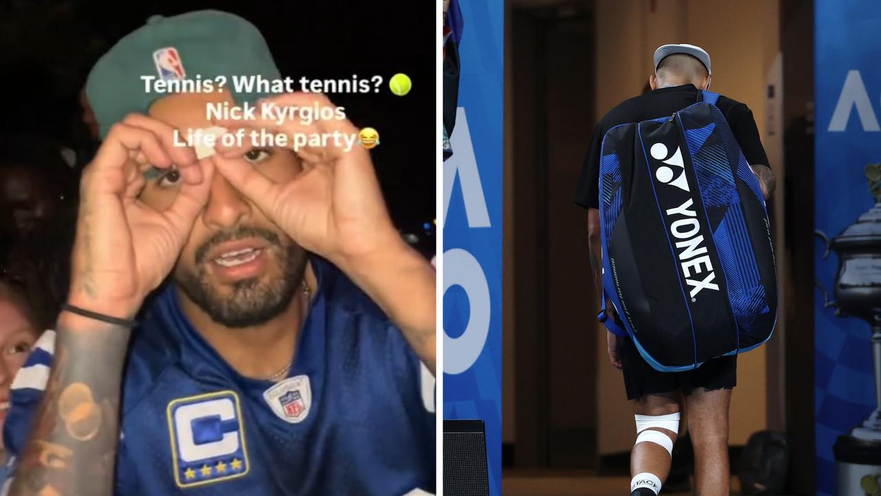 Nick Kyrgios nightclub video emerges hours before second doubles exit