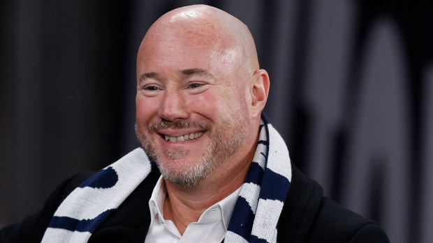 Carlton president Luke Sayers.