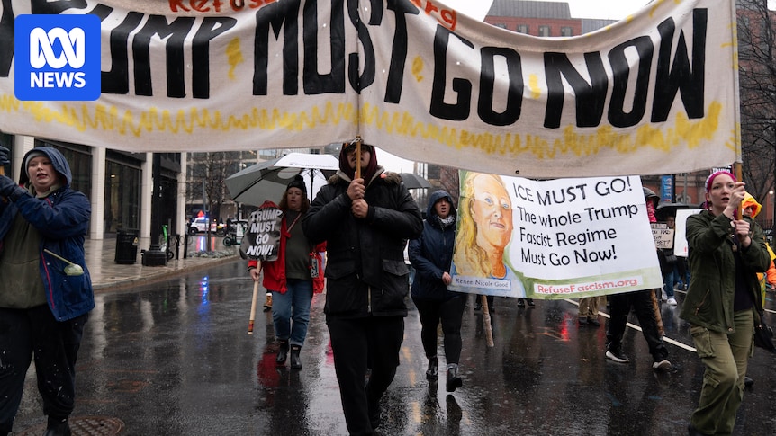 Thousands in US protest against ICE after fatal shooting of Renee Nicole Good