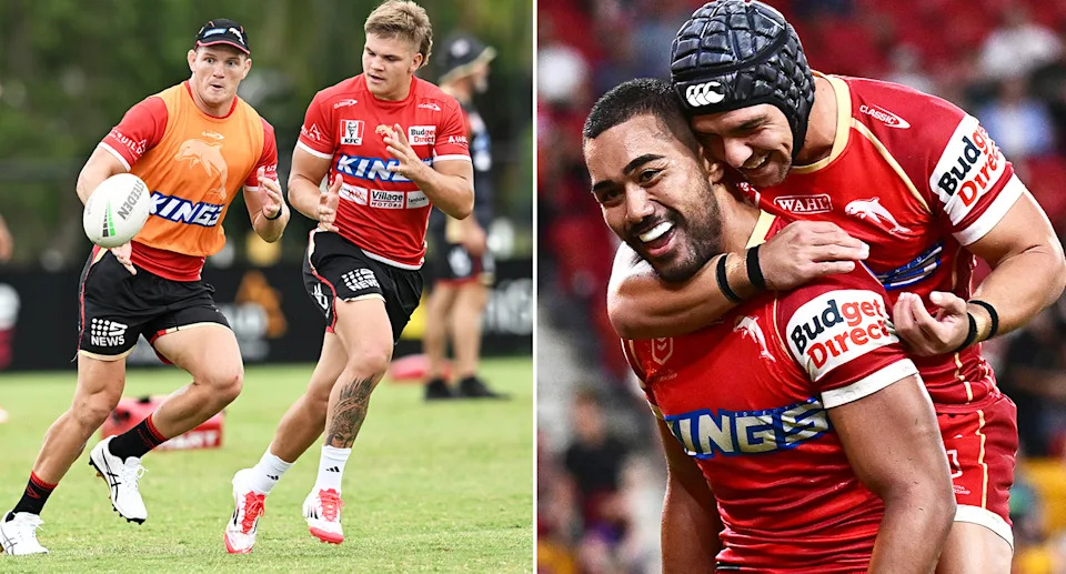 Tom Gilbert, Oryn Keeley and Connelly Lemuelu.