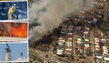 Ellenbrook fire live updates: Authorities confirm homes damaged, fifteen hectares burnt
