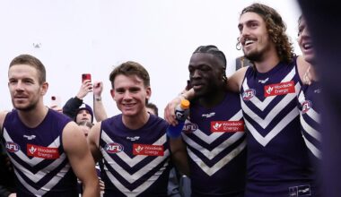 AFL Origin: Caleb Serong will want to ruffle our feathers, says Fremantle Dockers teammate Luke Jackson