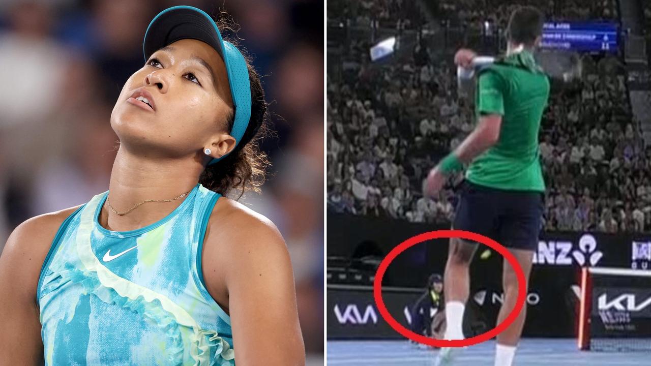 Night 7 scores and results, Naomi Osaka withdraws from Maddison Inglis match due to injury, Novak Djokovic wins but nearly defaulted for ballgirl act, Stan Wawrinka retires