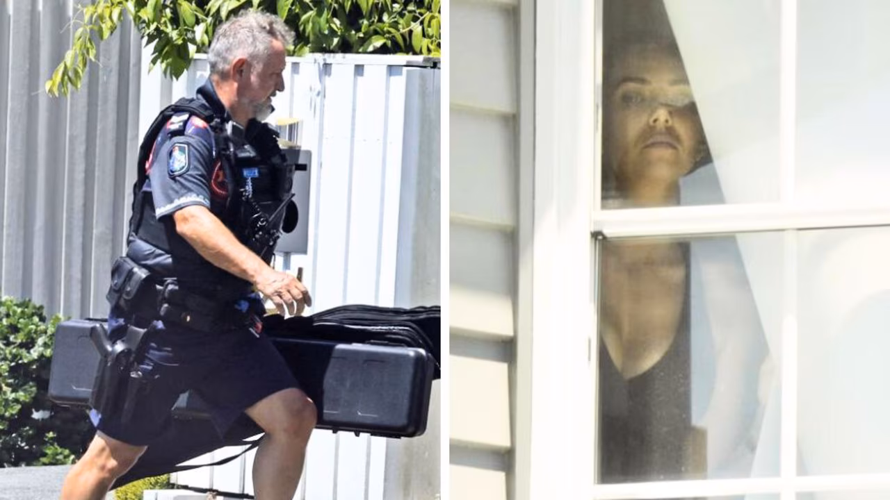 Police seize items from Ben and Tess Crosley during welfare check amid Lachie Neale marriage breakdown