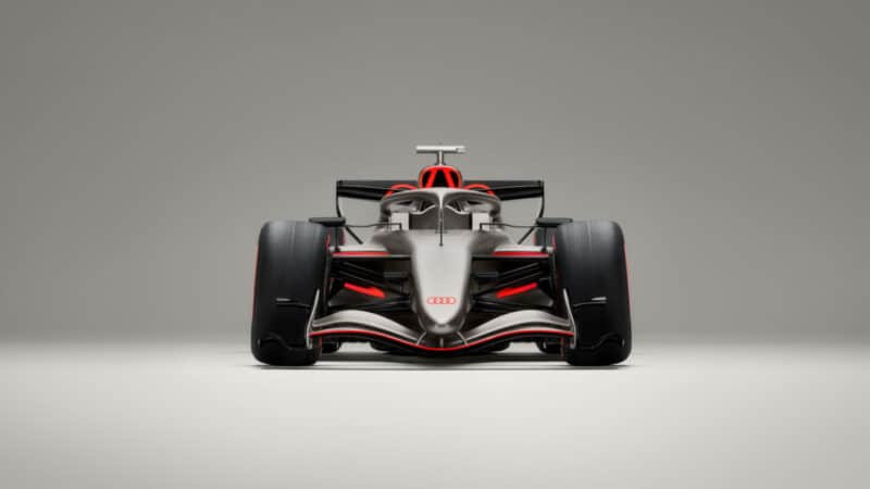 Audi F1 car render